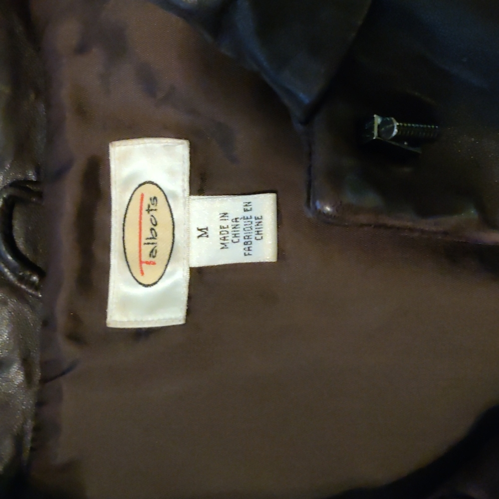 Talbots Leather Jacket - image 4